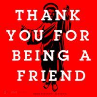 Thank You For Being A Friend Santa Hat thumb 1