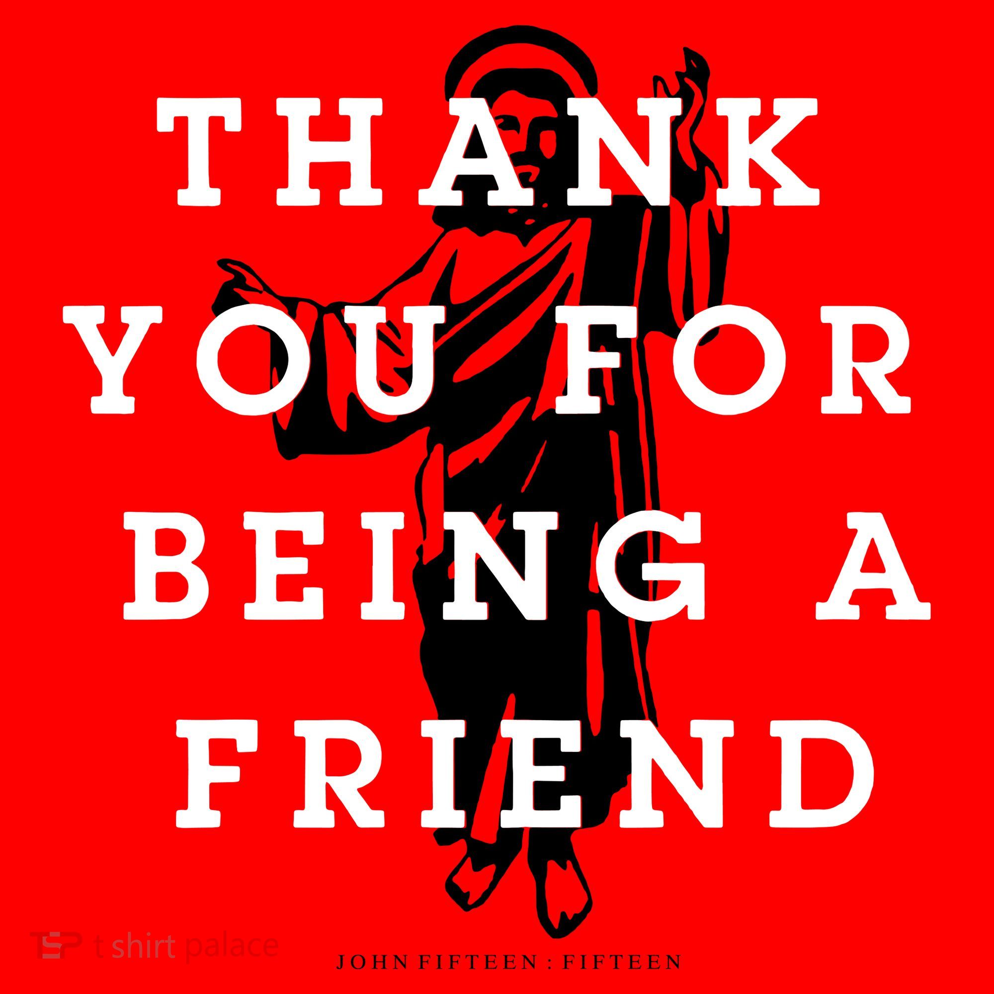 Thank You For Being A Friend Santa Hat