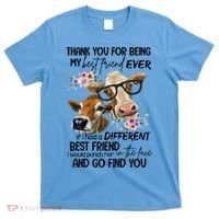 Thank You For Being My Best Friend Heifer Lover Country Farm Gift T-Shirt thumb 0