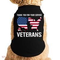 Thank You For Your Service Veterans Gift Veteran Day Gift Doggie Tank thumb 0