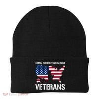 Thank You For Your Service Veterans Gift Veteran Day Gift Beanie thumb 0