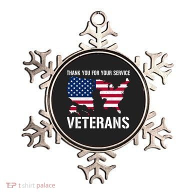 Thank You For Your Service Veterans Gift Veteran Day Gift Ornament