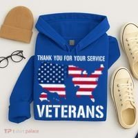Thank You For Your Service Veterans Gift Veteran Day Gift Hoodie thumb 4