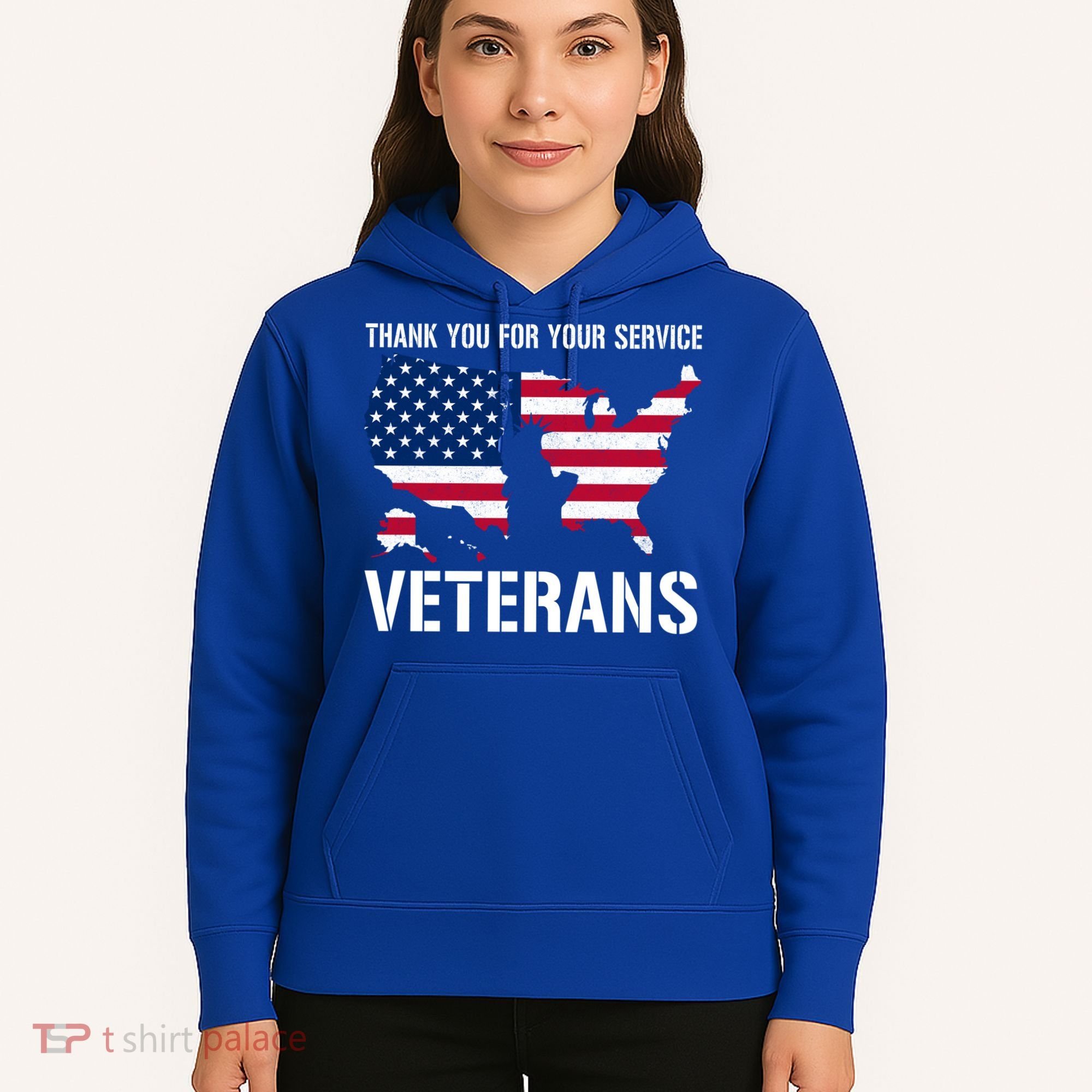 Thank You For Your Service Veterans Gift Veteran Day Gift Hoodie