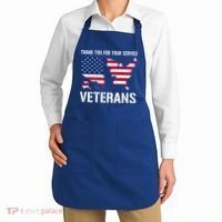 Thank You For Your Service Veterans Gift Veteran Day Gift Apron thumb 2
