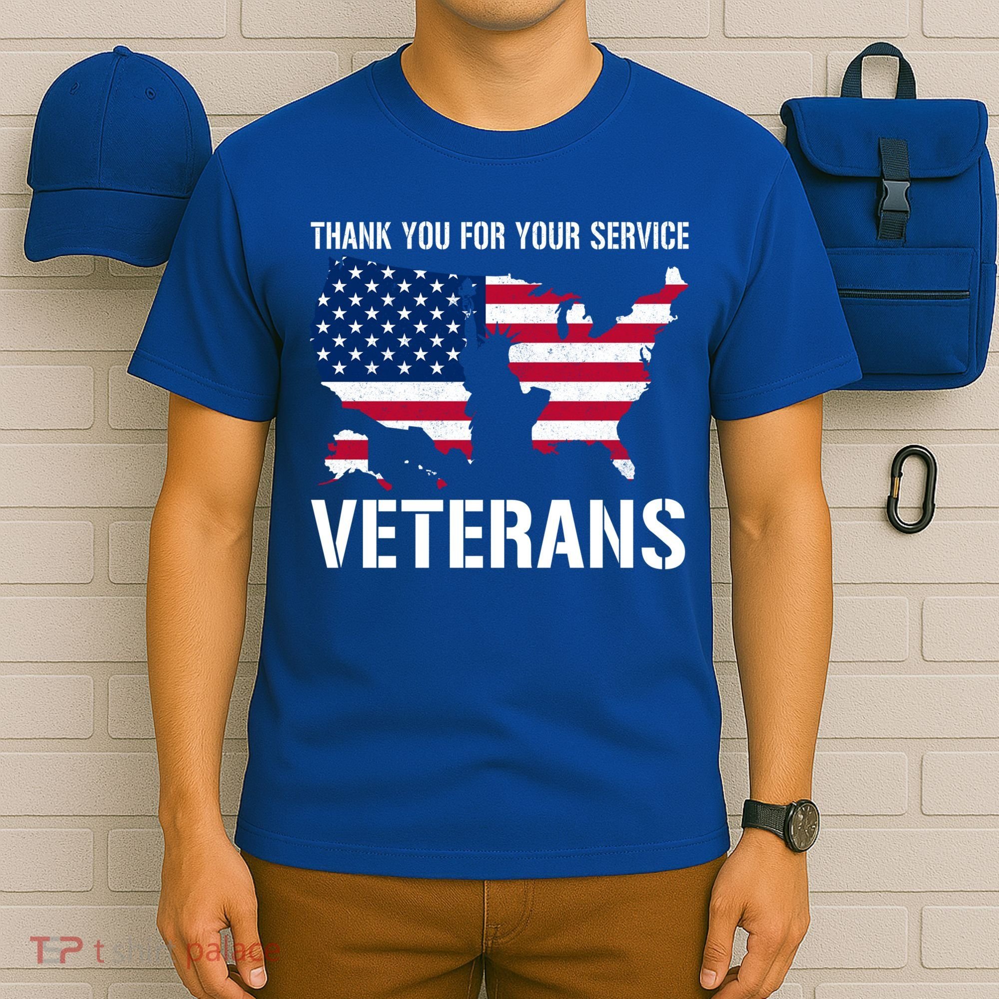 Thank You For Your Service Veterans Gift Veteran Day Gift T-Shirt