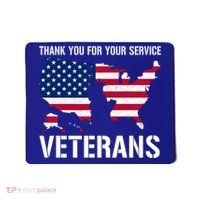 Thank You For Your Service Veterans Gift Veteran Day Gift Mousepad thumb 0