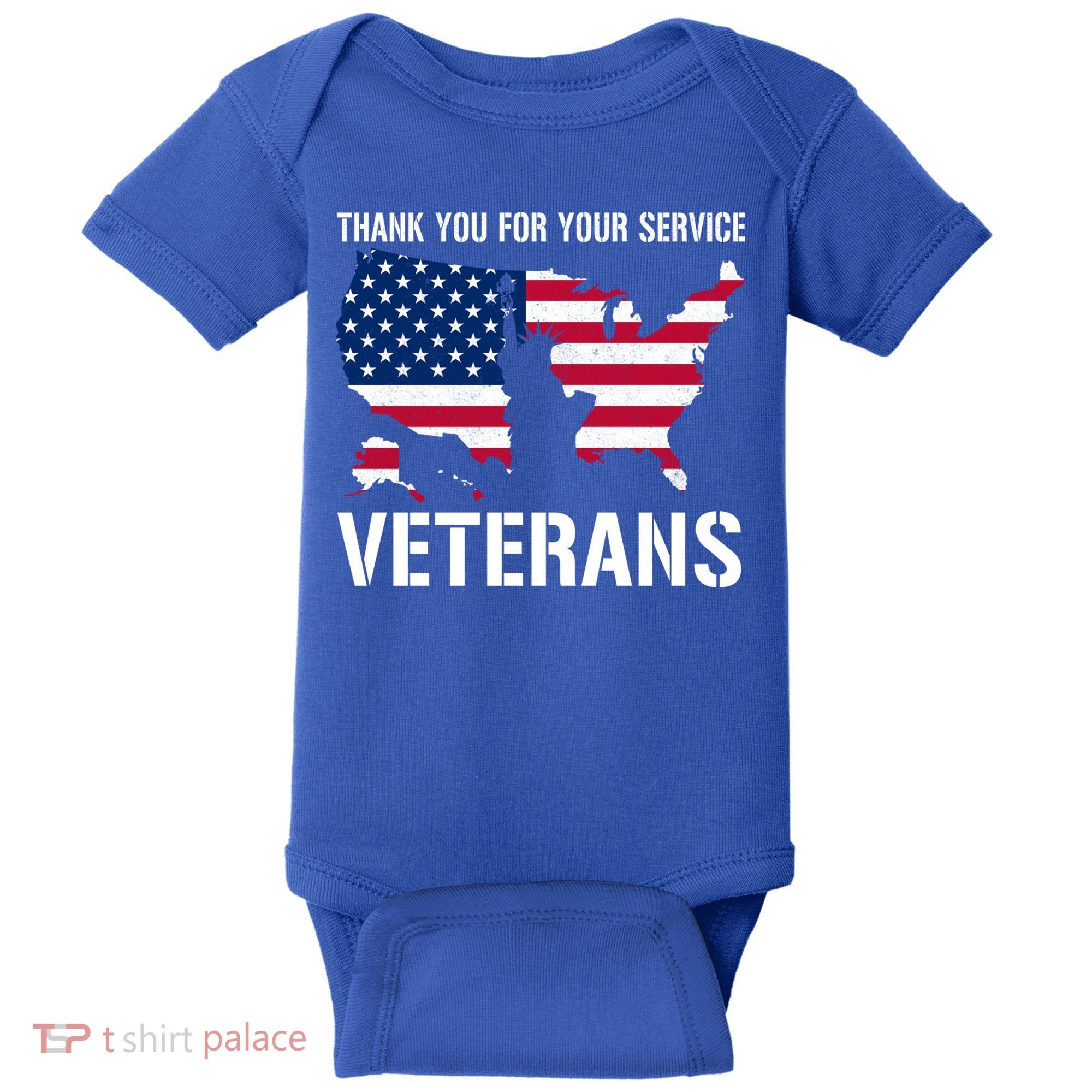 Thank You For Your Service Veterans Gift Veteran Day Gift Baby Bodysuit