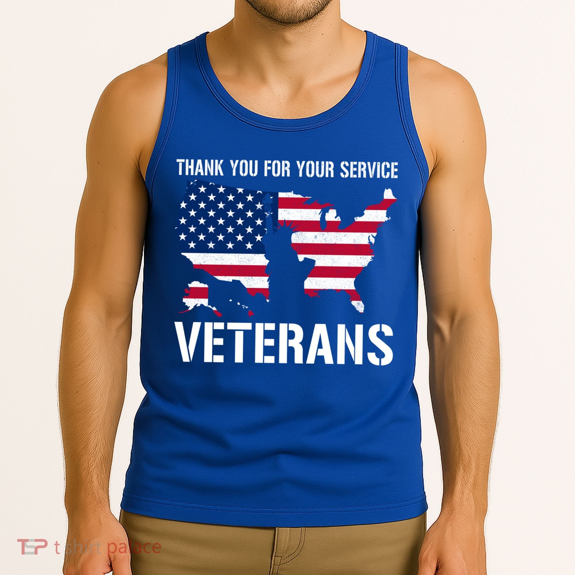 Thank You For Your Service Veterans Gift Veteran Day Gift Tank Top
