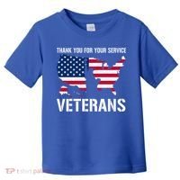 Thank You For Your Service Veterans Gift Veteran Day Gift Toddler T-Shirt thumb 0