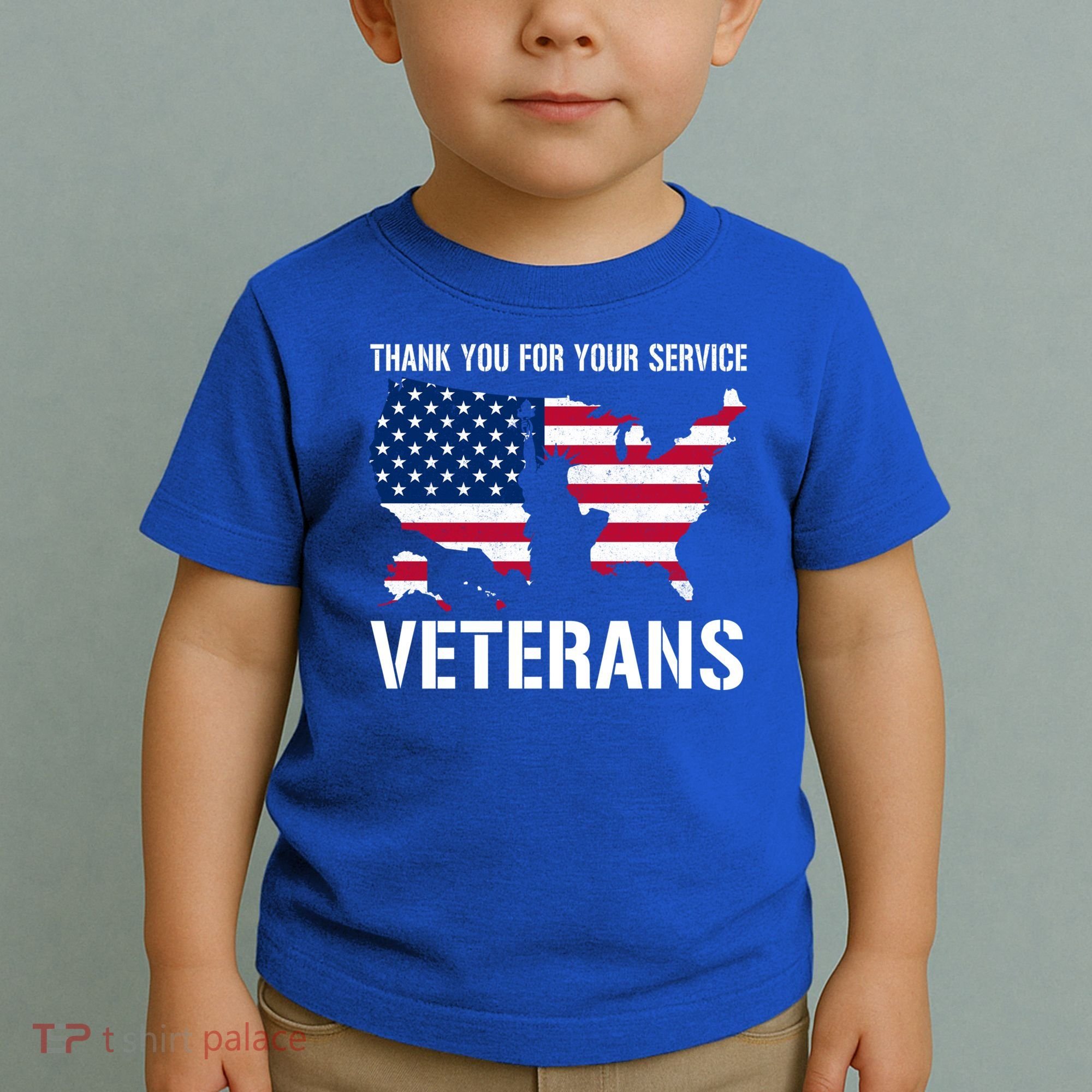 Thank You For Your Service Veterans Gift Veteran Day Gift Toddler T-Shirt