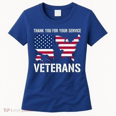 Thank You For Your Service Veterans Gift Veteran Day Gift Women's T-Shirt