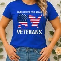 Thank You For Your Service Veterans Gift Veteran Day Gift Women's T-Shirt thumb 2