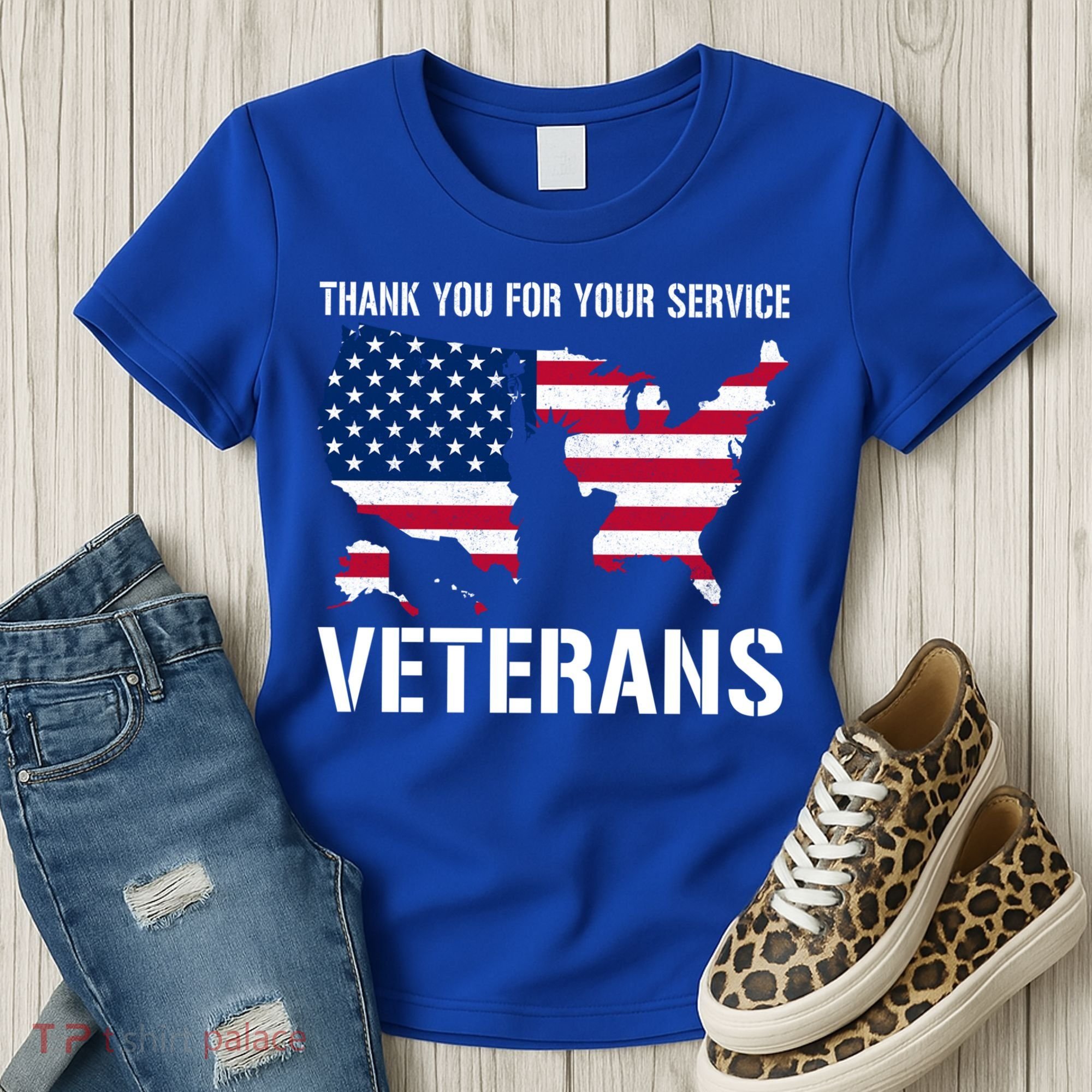 Thank You For Your Service Veterans Gift Veteran Day Gift Women's T-Shirt