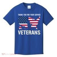 Thank You For Your Service Veterans Gift Veteran Day Gift Kids T-Shirt thumb 0