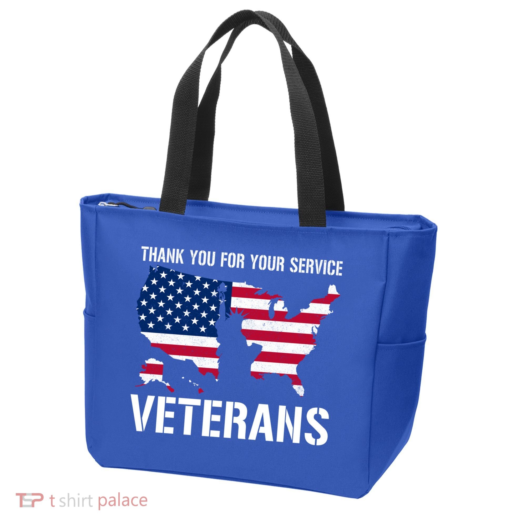 Thank You For Your Service Veterans Gift Veteran Day Gift Tote Bag