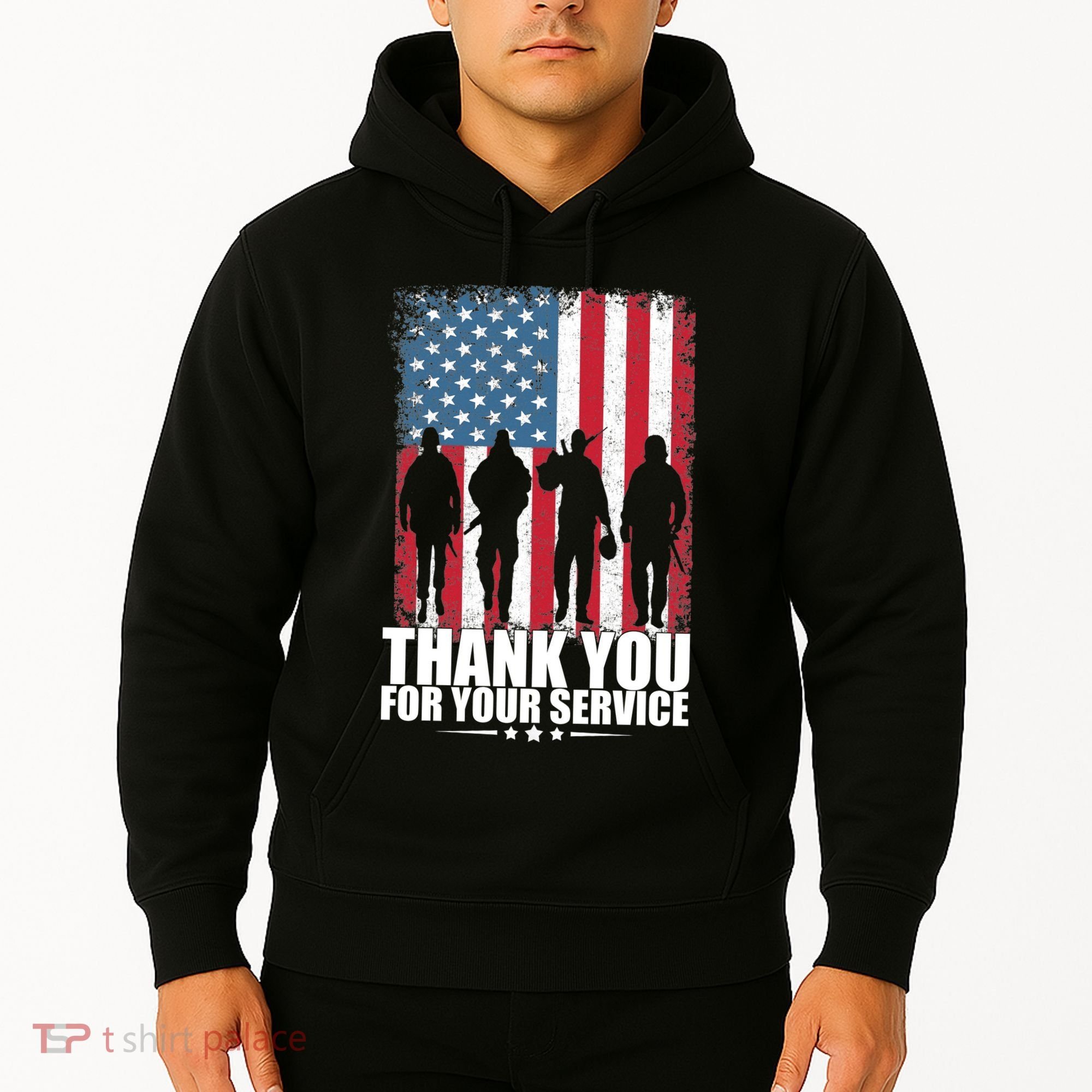 Thank You For Your Service Veteran Day Gift Hoodie