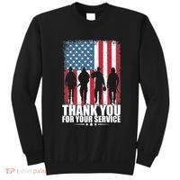Thank You For Your Service Veteran Day Gift Sweatshirt thumb 0
