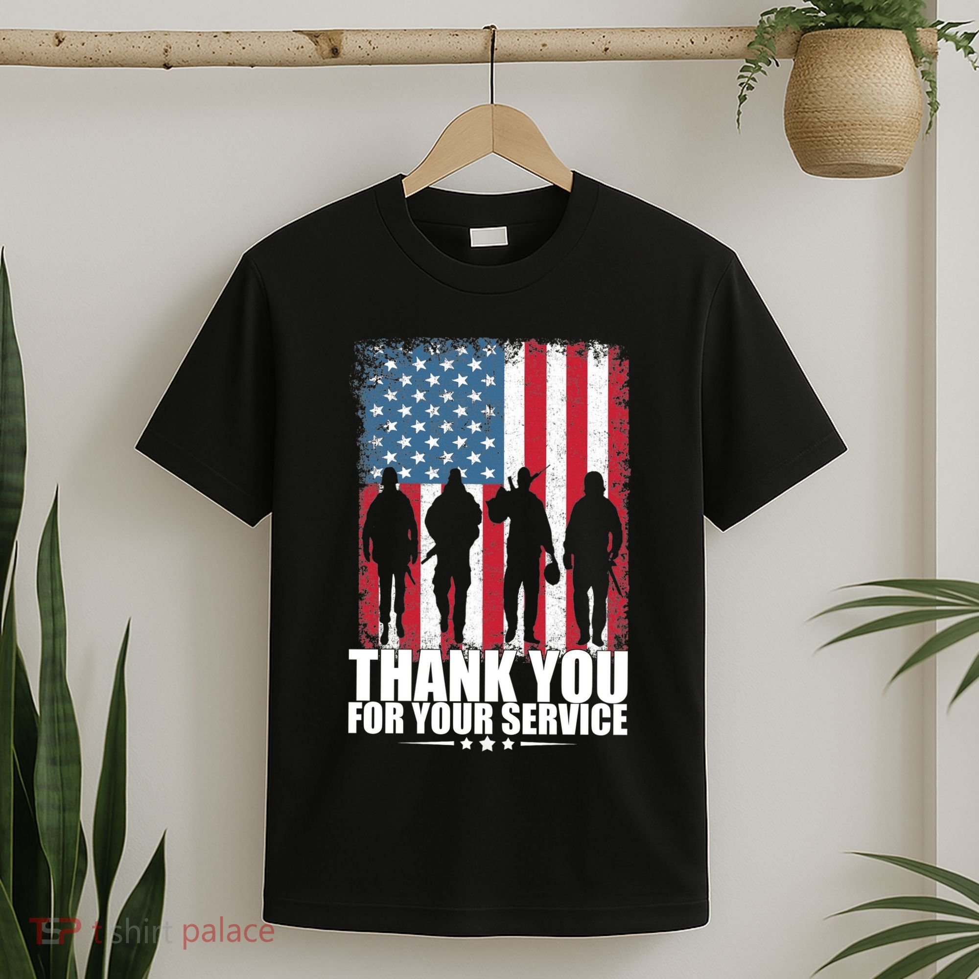 Thank You For Your Service Veteran Day Gift T-Shirt