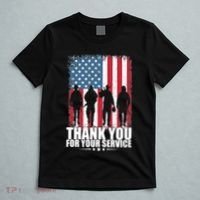 Thank You For Your Service Veteran Day Gift T-Shirt thumb 5