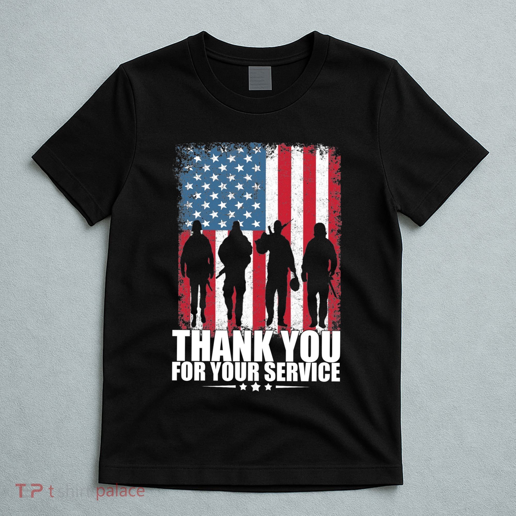 Thank You For Your Service Veteran Day Gift T-Shirt