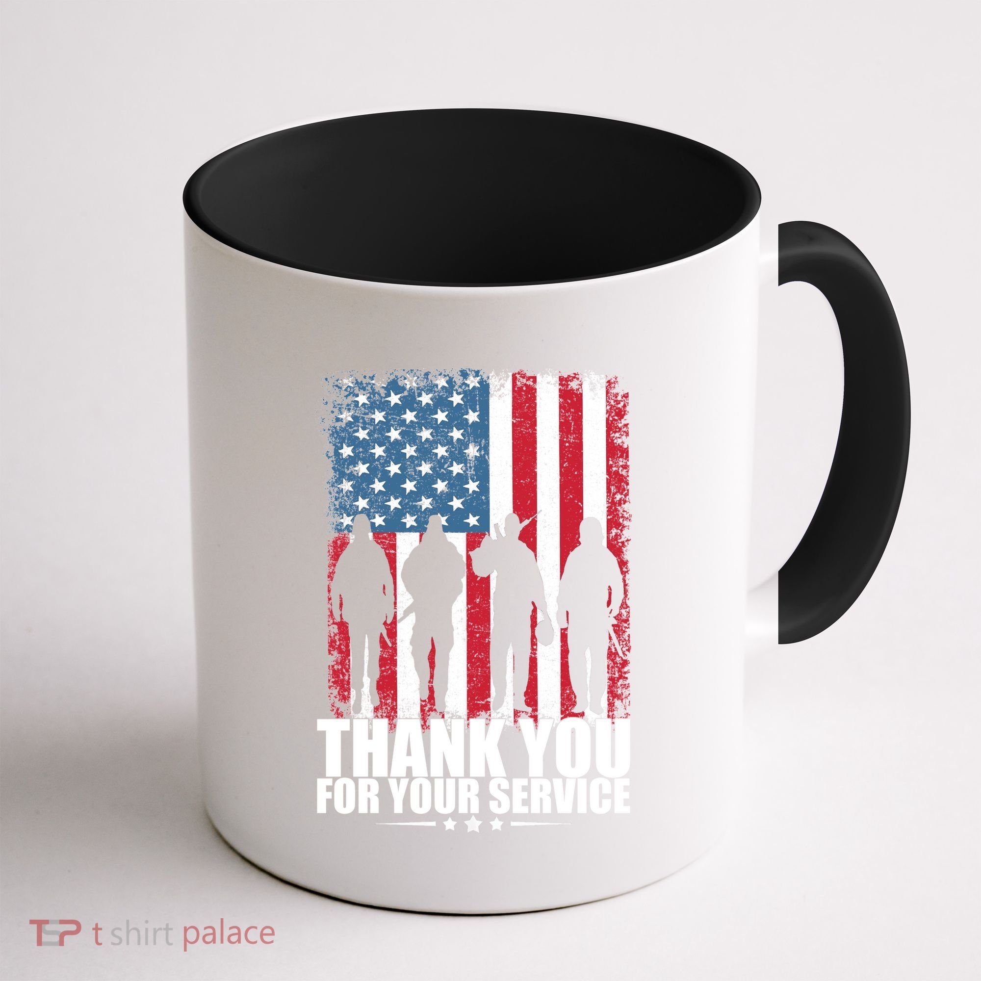 Thank You For Your Service Veteran Day Gift Coffee Mug