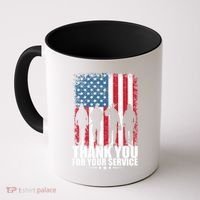 Thank You For Your Service Veteran Day Gift Coffee Mug thumb 0