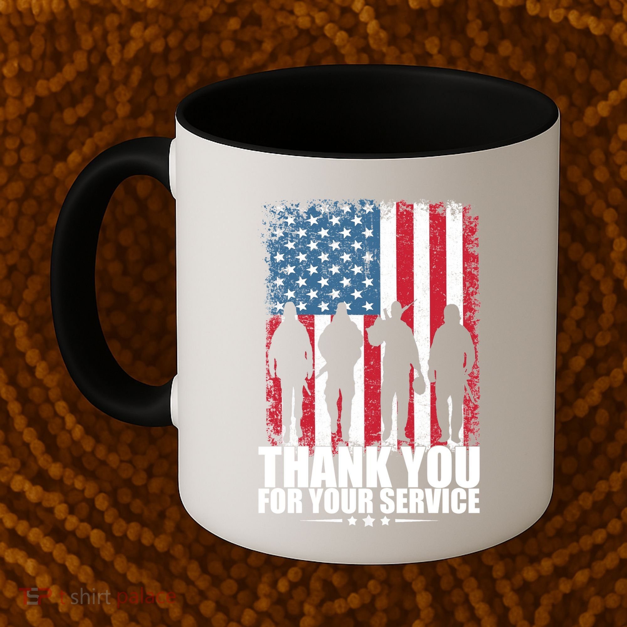 Thank You For Your Service Veteran Day Gift Coffee Mug