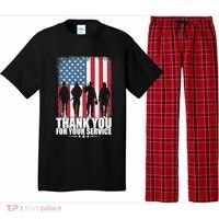 Thank You For Your Service Veteran Day Gift Pajama Set thumb 0