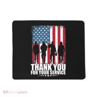 Thank You For Your Service Veteran Day Gift Mousepad thumb 0