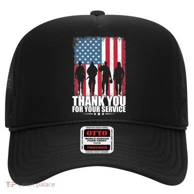 Thank You For Your Service Veteran Day Gift Hat