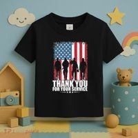 Thank You For Your Service Veteran Day Gift Toddler T-Shirt thumb 3