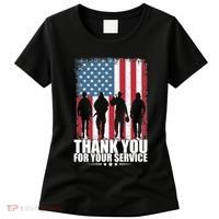 Thank You For Your Service Veteran Day Gift Women's T-Shirt thumb 0