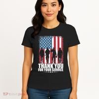 Thank You For Your Service Veteran Day Gift Women's T-Shirt thumb 4