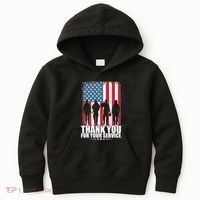 Thank You For Your Service Veteran Day Gift Kids Hoodie thumb 0