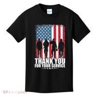 Thank You For Your Service Veteran Day Gift Kids T-Shirt thumb 0