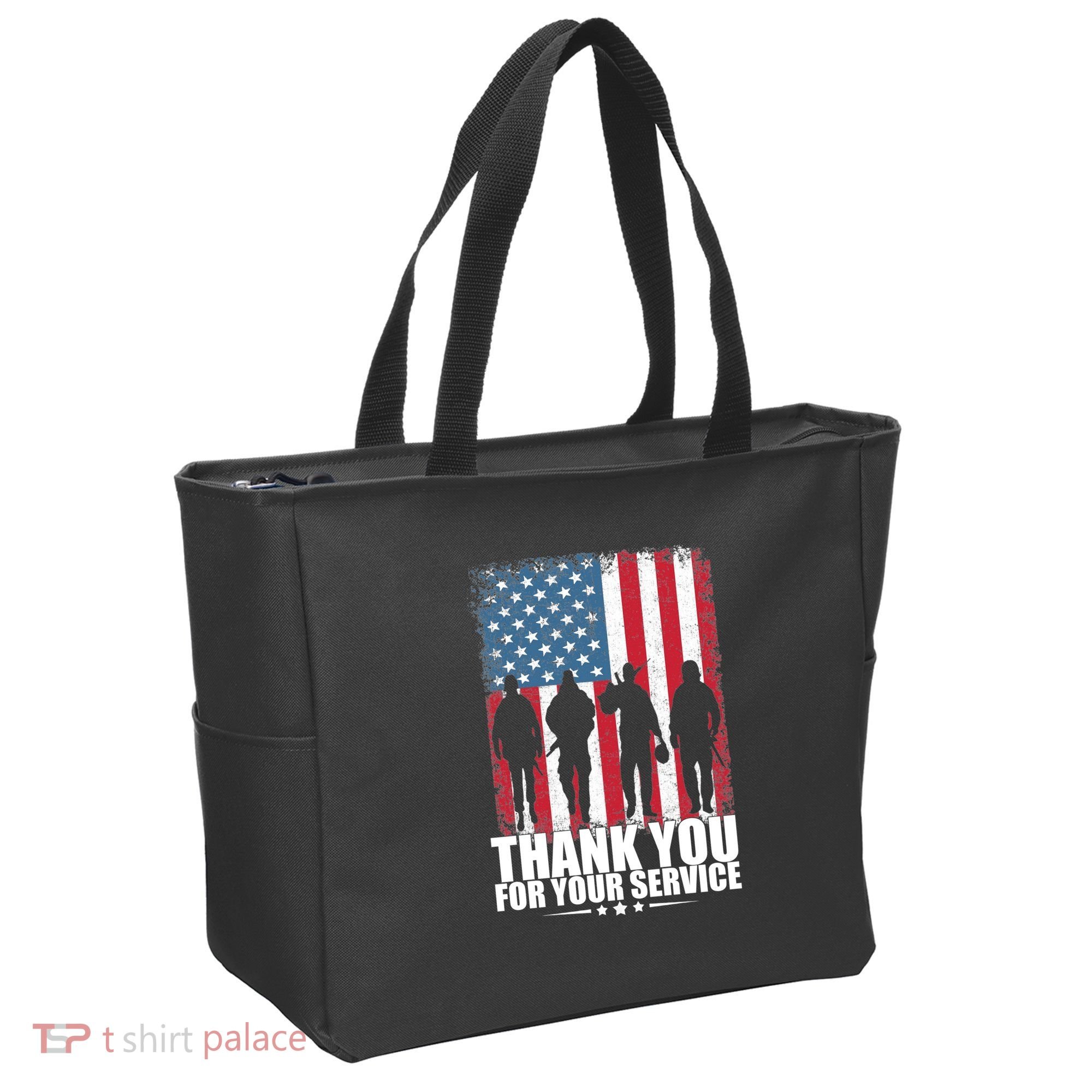 Thank You For Your Service Veteran Day Gift Tote Bag