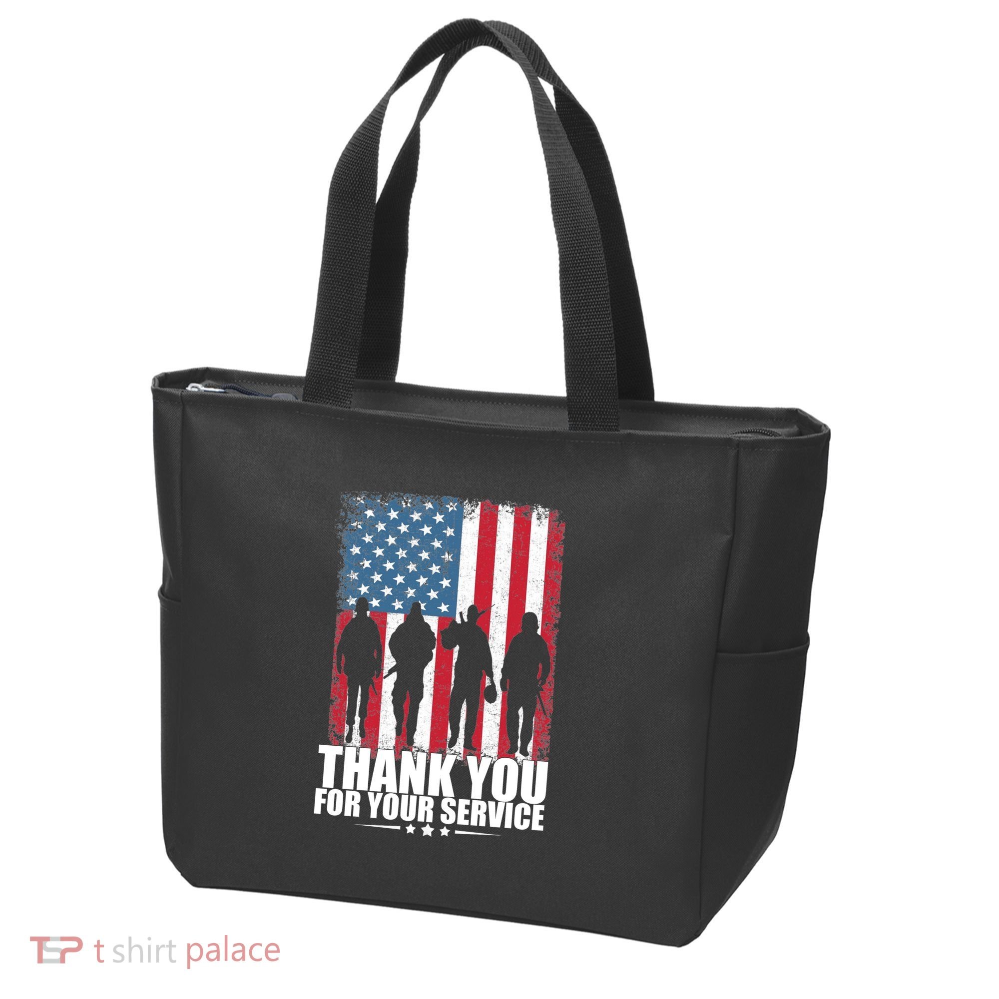 Thank You For Your Service Veteran Day Gift Tote Bag