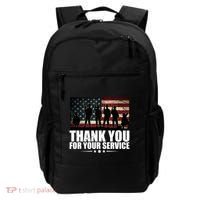Thank You For Your Service Veteran Day Gift Backpack thumb 0