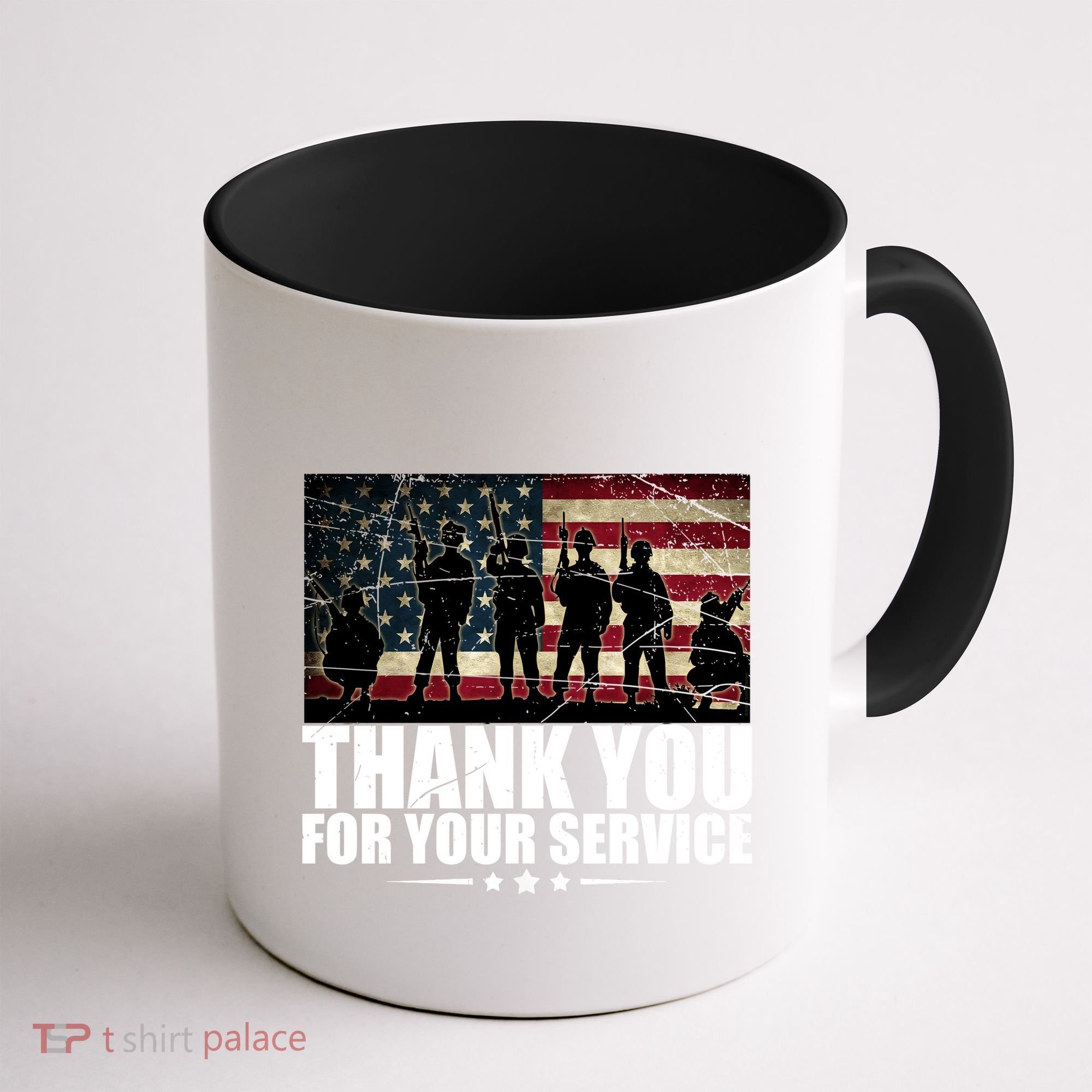 Thank You For Your Service Veteran Day Gift Coffee Mug