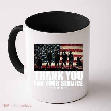Thank You For Your Service Veteran Day Gift Coffee Mug