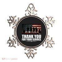 Thank You For Your Service Veteran Day Gift Ornament thumb 0