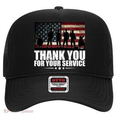 Thank You For Your Service Veteran Day Gift Hat