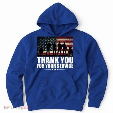 Thank You For Your Service Veteran Day Gift Hoodie