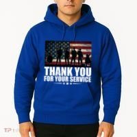 Thank You For Your Service Veteran Day Gift Hoodie thumb 2