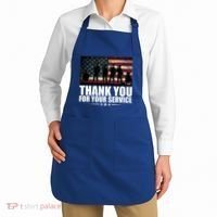 Thank You For Your Service Veteran Day Gift Apron thumb 2