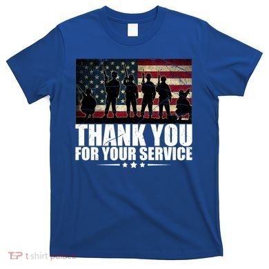 Thank You For Your Service Veteran Day Gift T-Shirt