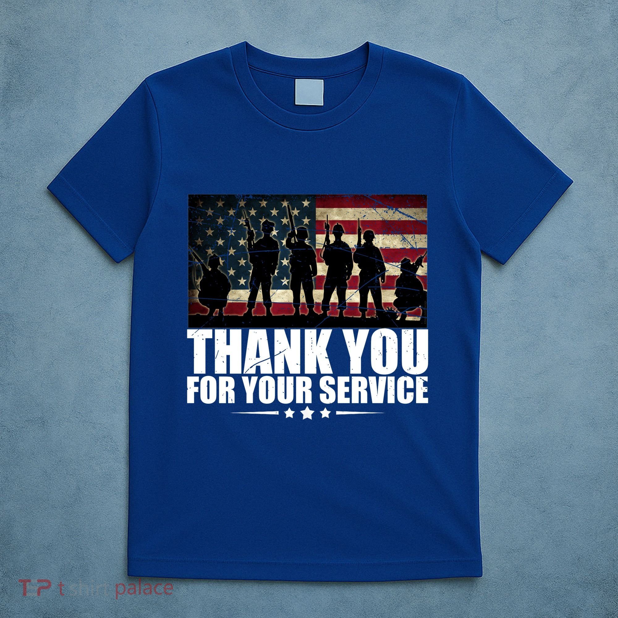Thank You For Your Service Veteran Day Gift T-Shirt