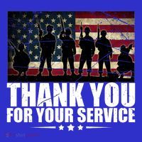 Thank You For Your Service Veteran Day Gift Coaster thumb 2