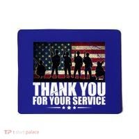 Thank You For Your Service Veteran Day Gift Mousepad thumb 0